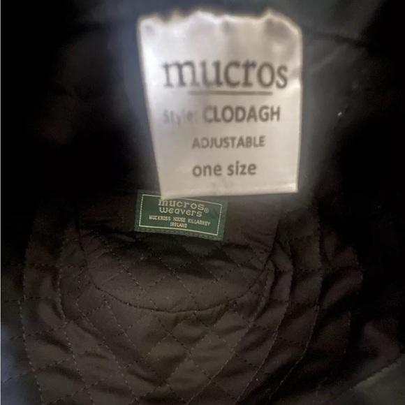 Mucros Weavers  Hat Clodagh Adjustable 100% Wool Bucket From Ireland NWOT - Picture 8 of 10
